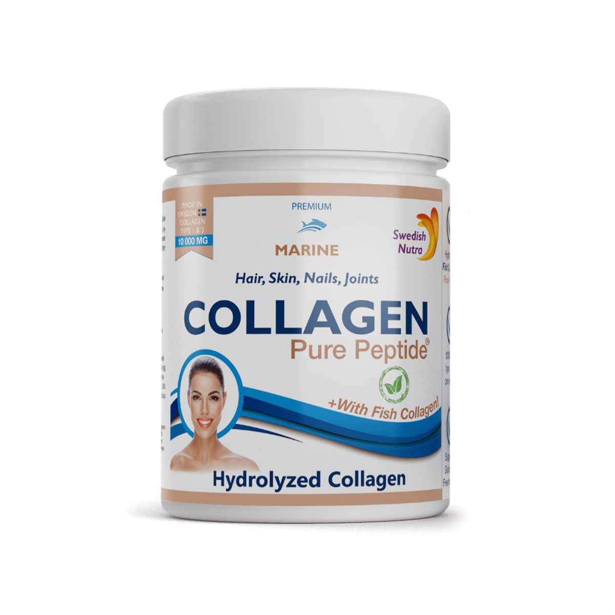 Collagen Pure Peptide Hydrolyzovaný rybí kolagén 10000 mg v prášku